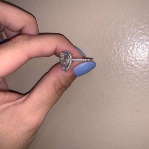 Pandora Jewelry - Pear Shaped Pandora Ring Pandora Jewelry - Pear Shaped Pandora Ring